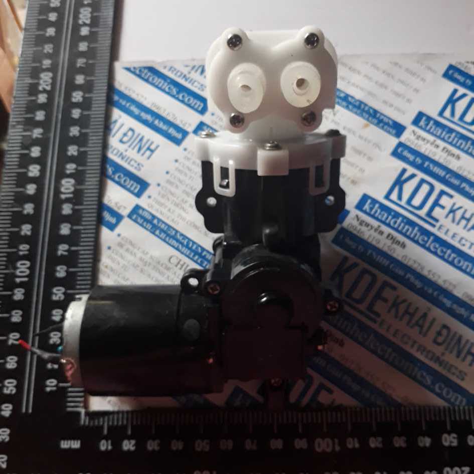 máy bơm áp lực R-545 12V, 0.6A, 350g, hút 3m, đẩy 7m 8L/P kde2528