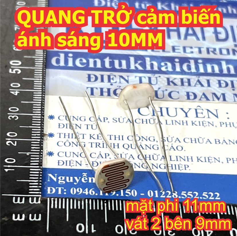 QUANG TRỞ, cảm biến ánh sáng 12MM kde2575