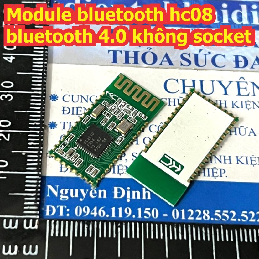 Module bluetooth HC-08 BLE 2.4GHz CC2540 không socket kde2730