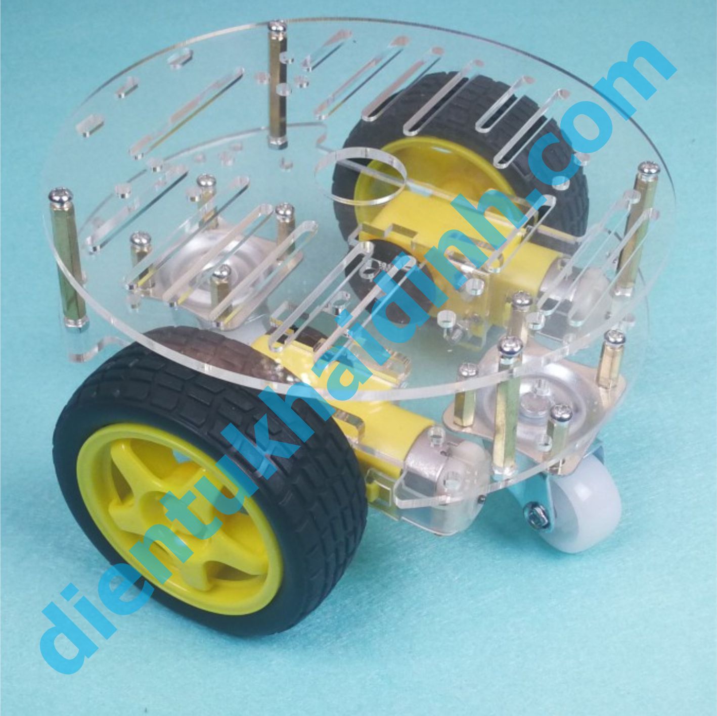 Bộ thành phần xe mô hình tròn KDE-03 dễ lắp đặt kde3134