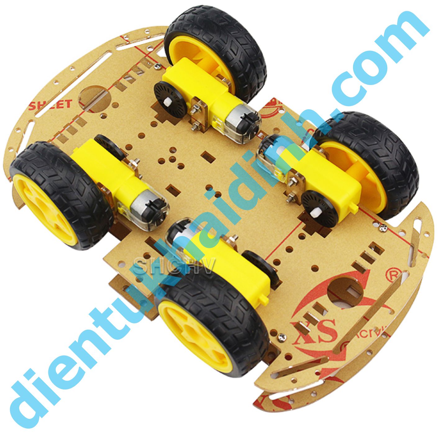 Bộ thành phần xe mô hình KDE-01 dễ lắp đặt kde3137