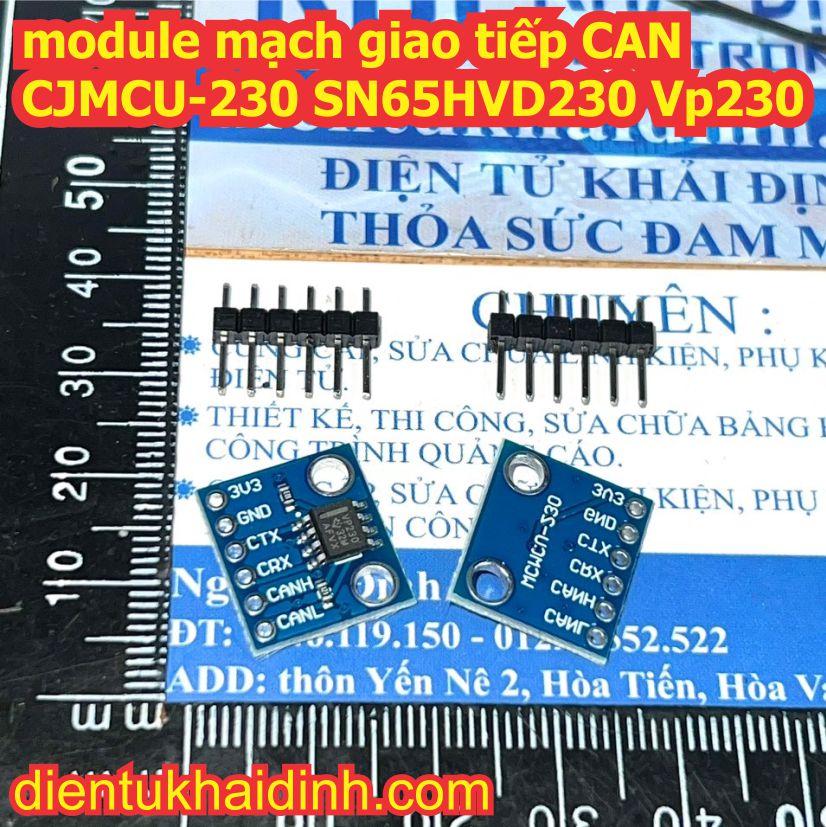 module mạch giao tiếp CAN CJMCU-230 SN65HVD230 VP230 kde3152