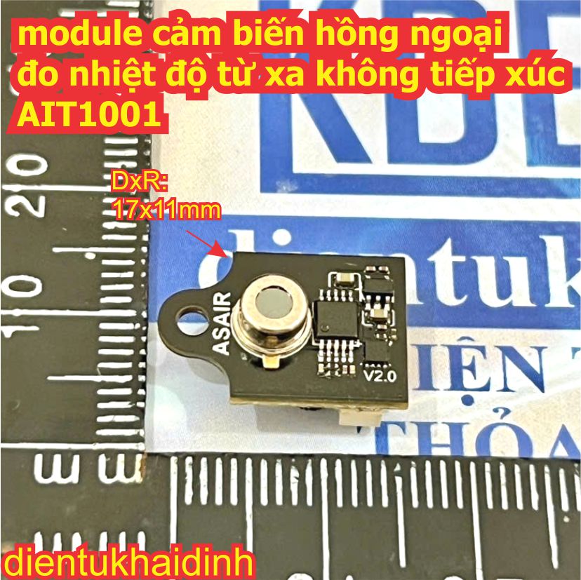 module cảm biến hồng ngoại đo nhiệt độ từ xa không tiếp xúc AIT1001 kde3191
