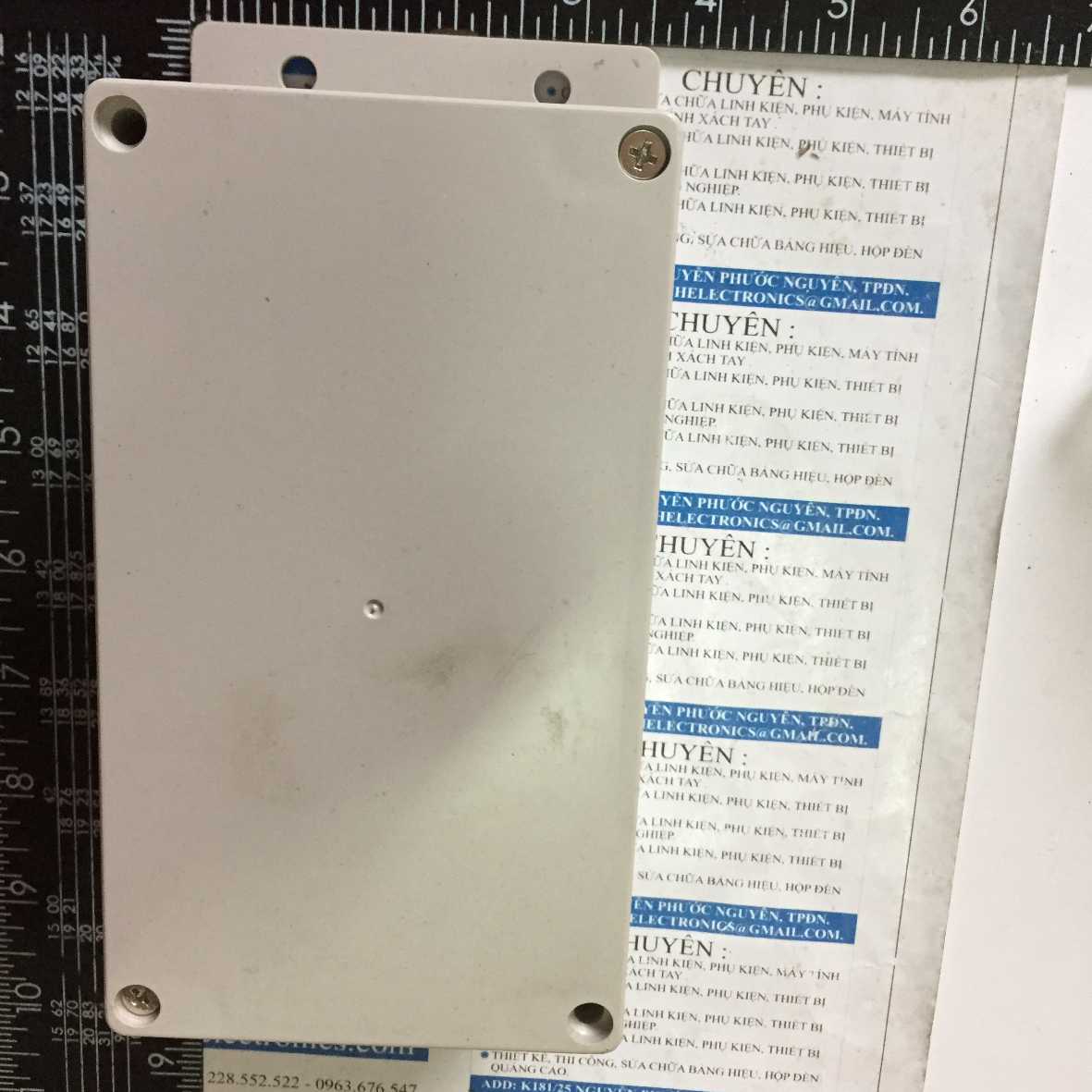 hộp nhựa 200*120*75mm, có tai ngoài kín nước kde3198