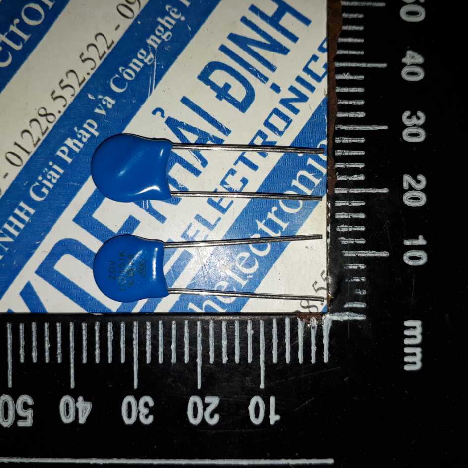 TỤ CHỐNG SÉT xanh dương VARISTOR phi 7mm 7D 7D270 ~ 7D561 7D180 7D221 7D471 kde0299