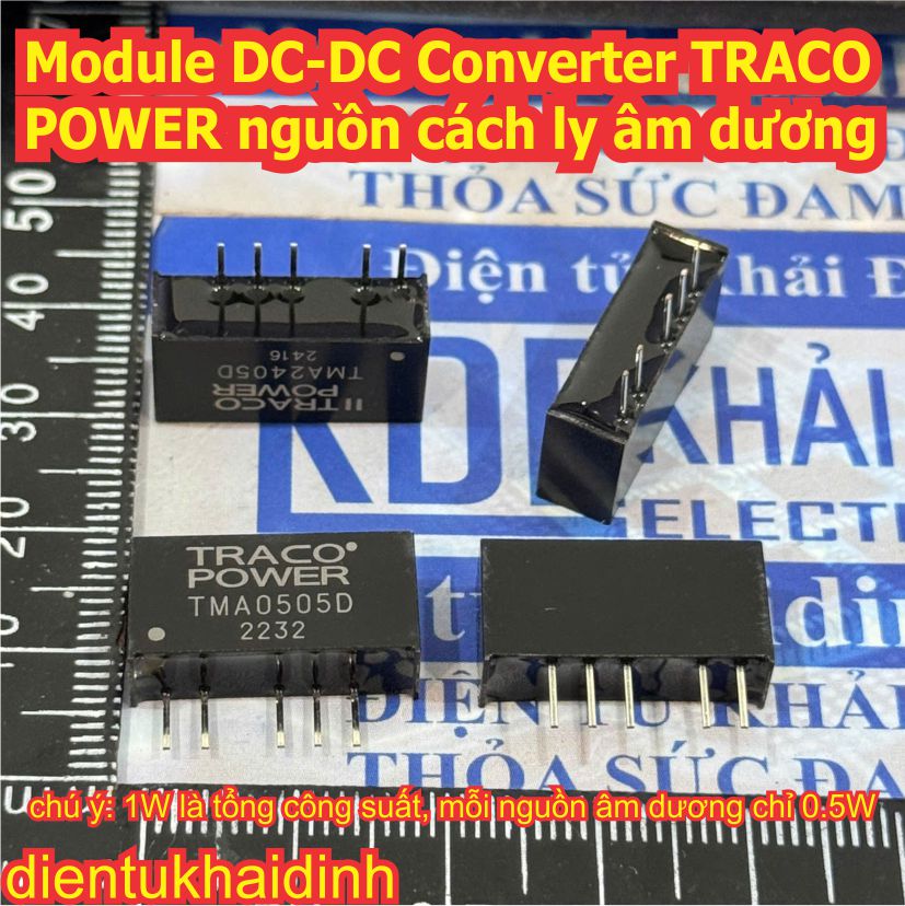 TMA0505D TMA0512D TMA1205D TMA1212D TMA1212 TMA2405D TMA2405 TMA2412D TMA2412 1W DC-DC nguồn cách ly âm dương kde3401