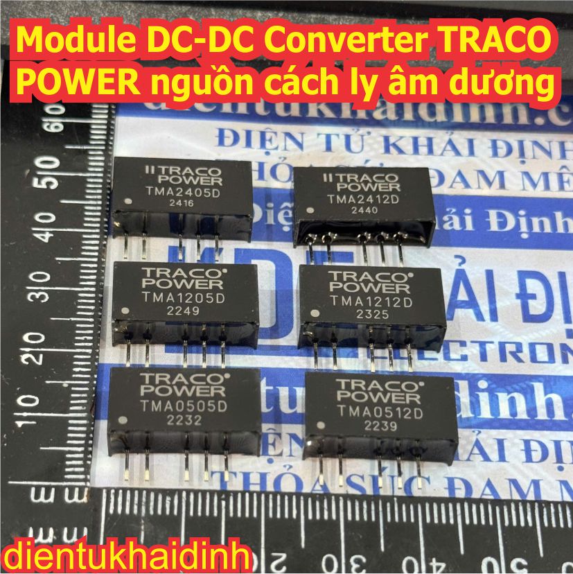 TMA0505D TMA0512D TMA1205D TMA1212D TMA1212 TMA2405D TMA2405 TMA2412D TMA2412 1W DC-DC nguồn cách ly âm dương kde3401