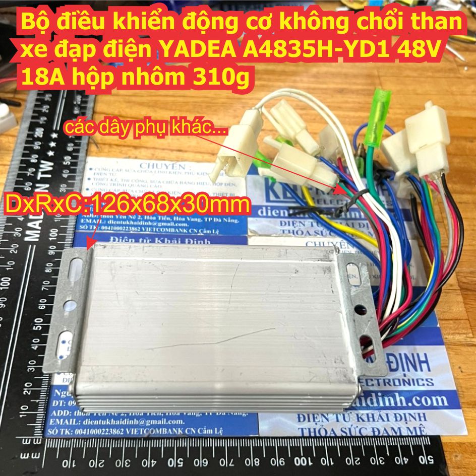 Động cơ không chổi than brushless Shinano 105Vdc 10.000V/P 25W LA034 trục 5mm chế máy phát điện kde7414