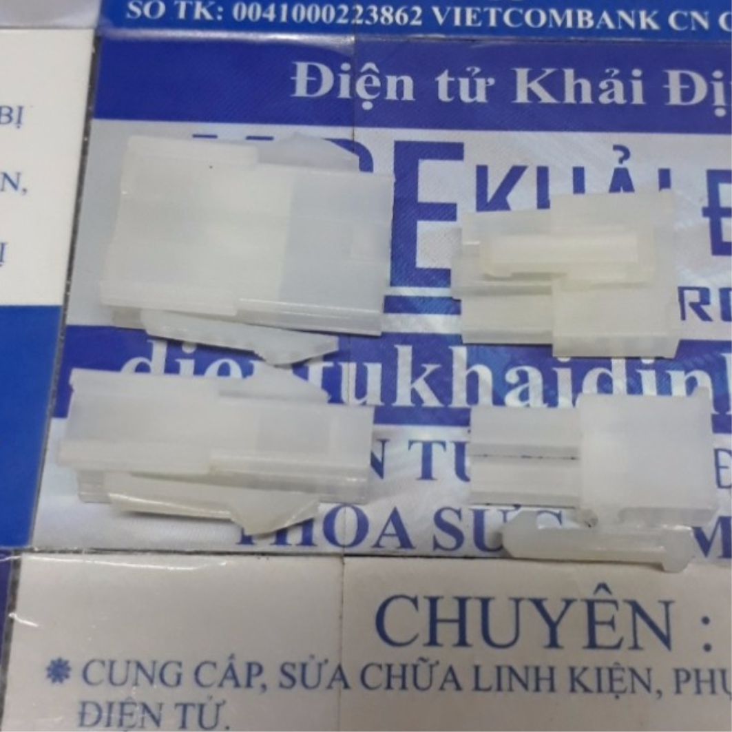 Bộ RỜI ĐẦU NHỰA ĐỰC, CÁI, LÕI SẮT ĐẦU NỐI, HEADER 5557/5559 4.2mm 2P-24P (JACK NỐI MÁY TÍNH) kde4070