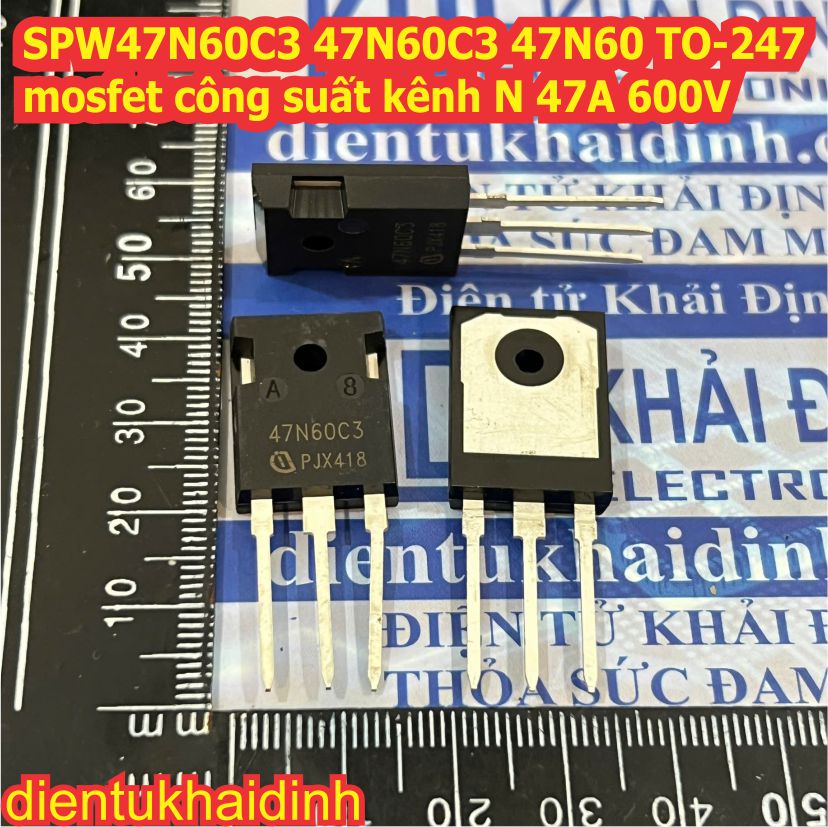 SPW35N60C3 35N60C3 35N60 TO-247 SPW47N60C3 47N60C3 47N60 mosfet công suất kênh N 600V kde0887