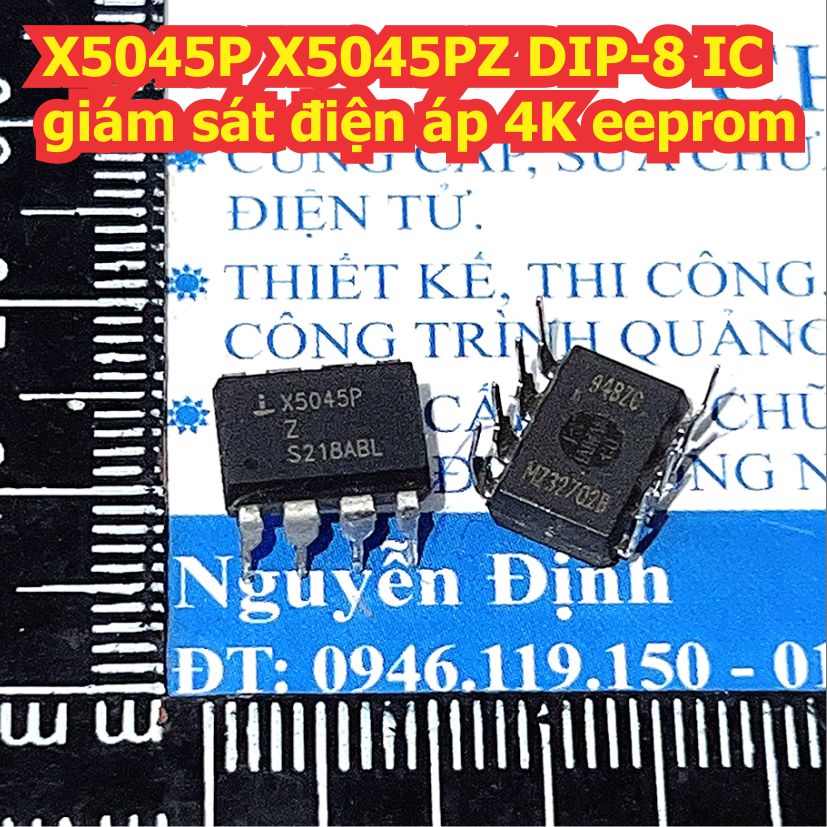 X5045P X5045PZ X5045PZI DIP-8 IC giám sát điện áp 4K eeprom kde4387