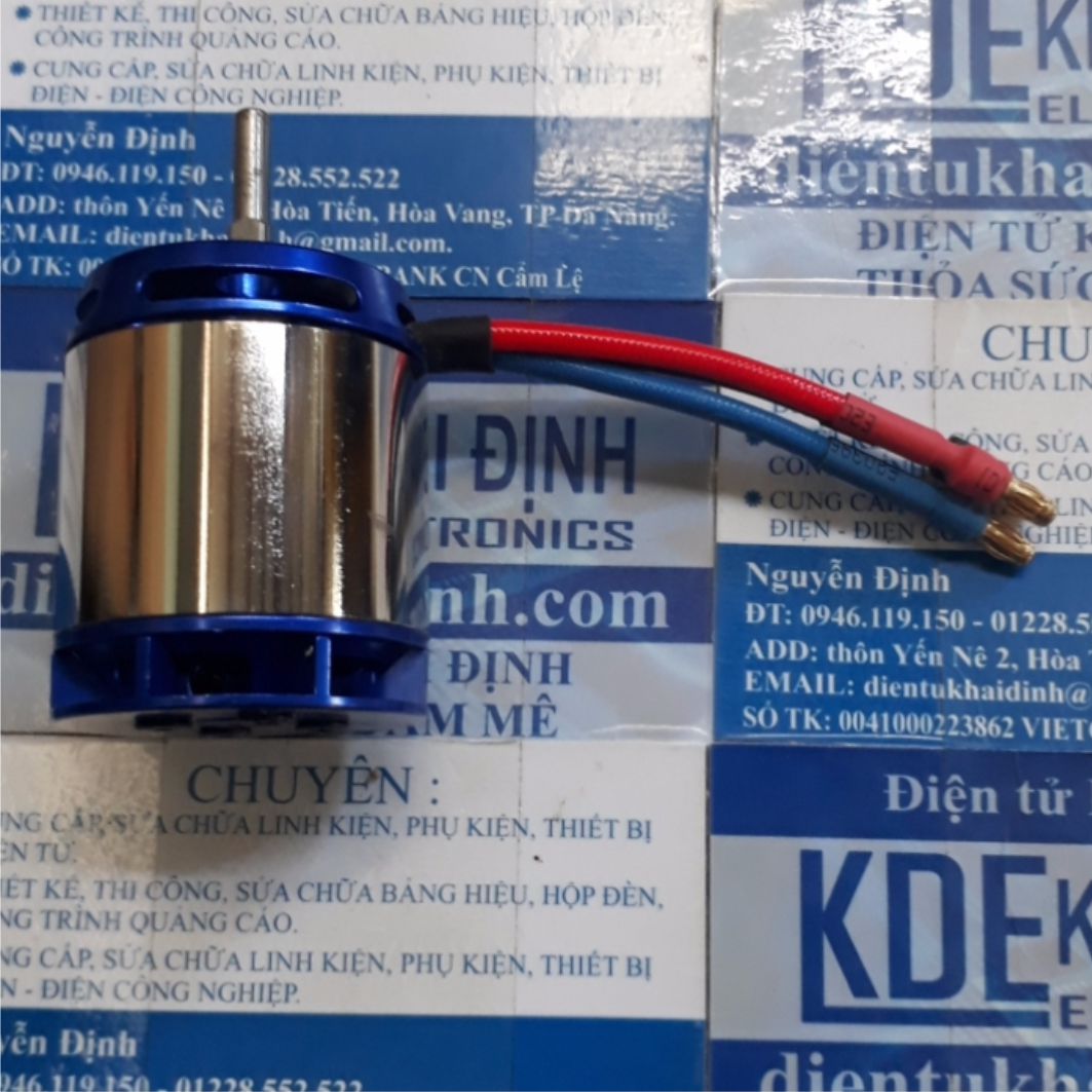 ĐỘNG CƠ BRUSHLESS KHÔNG CHỔI THAN UAV, TRỰC THĂNG…E-SKY 3020 1200KV kde4565