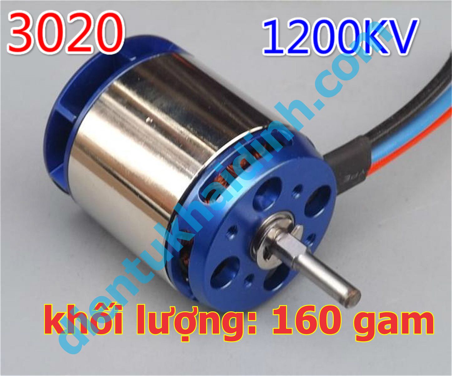 ĐỘNG CƠ BRUSHLESS KHÔNG CHỔI THAN UAV, TRỰC THĂNG…E-SKY 3020 1200KV kde4565