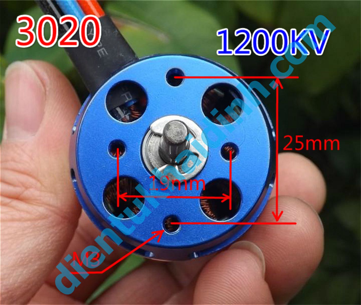 ĐỘNG CƠ BRUSHLESS KHÔNG CHỔI THAN UAV, TRỰC THĂNG…E-SKY 3020 1200KV kde4565