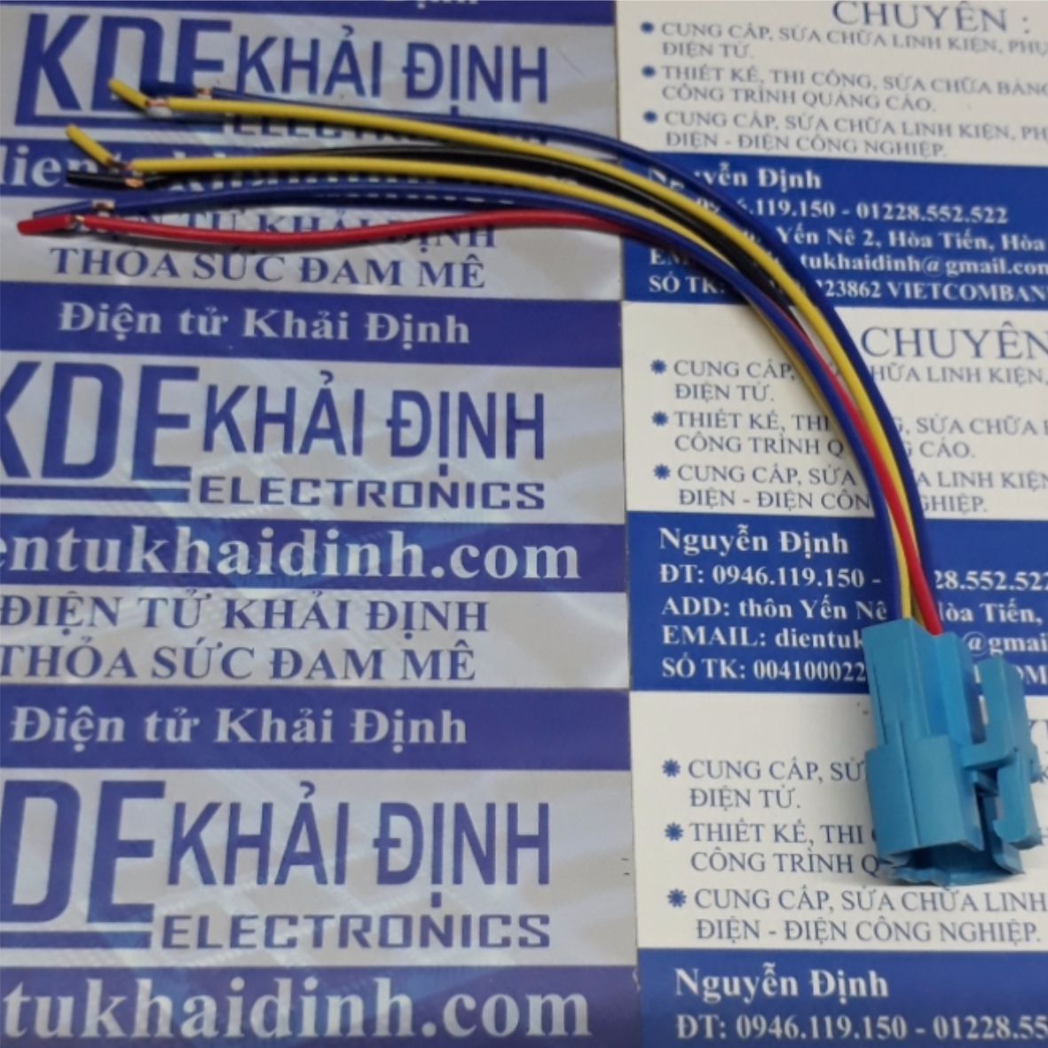 Đầu gắn nút nhấn dây gài công tắc dài 15cm GQ16 lỗ 16mm 5P GQ22 lỗ 22mm 6P kde3301