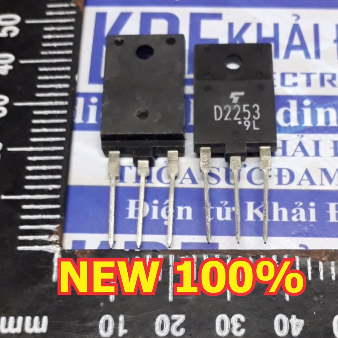 SÒ NPN TRANSISTOR TIVI D2253 8A 1200V TIVI LCD 29-34 INCH TO-3P kde4834