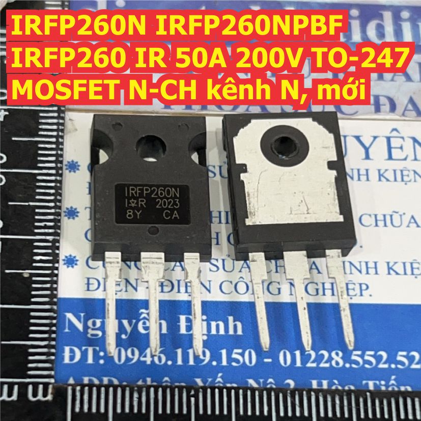 IRFP260N IRFP260M IRFP260 P260 IR 260 50A 200V TO-247 MOSFET N-CH kênh N kde5126