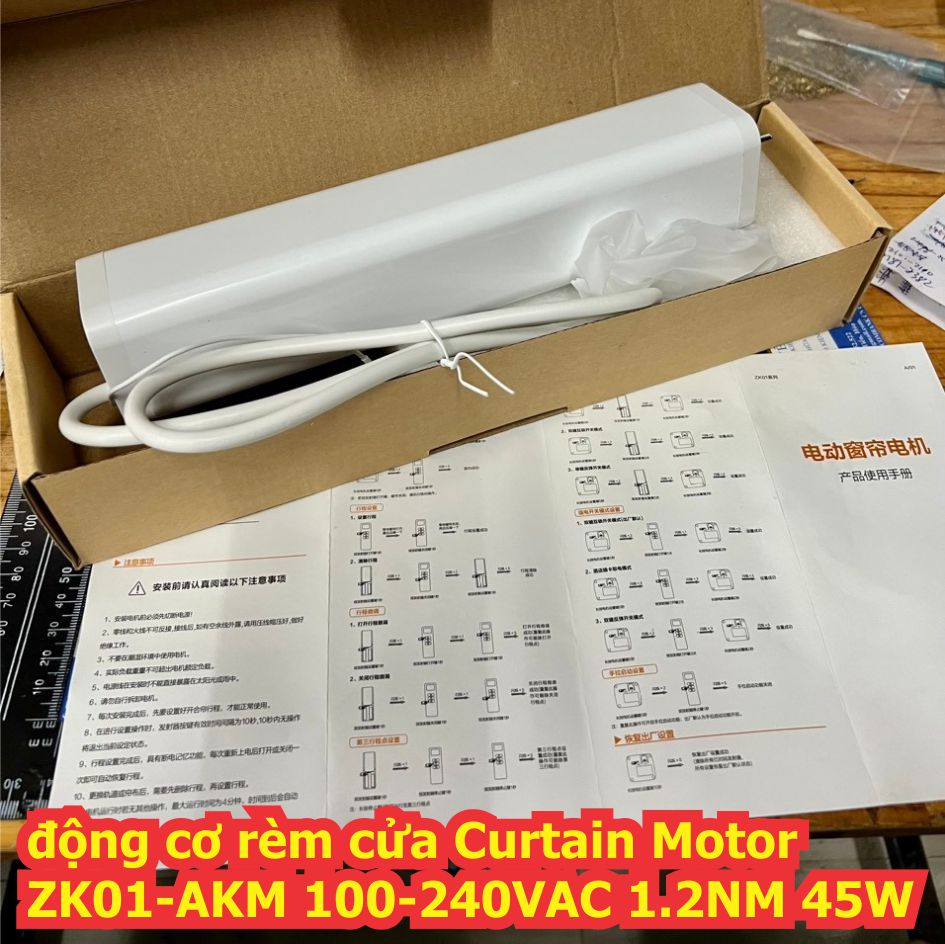 động cơ rèm cửa Curtain Motor ZK01-AKM 100-240VAC 1.2NM 45W kde5229