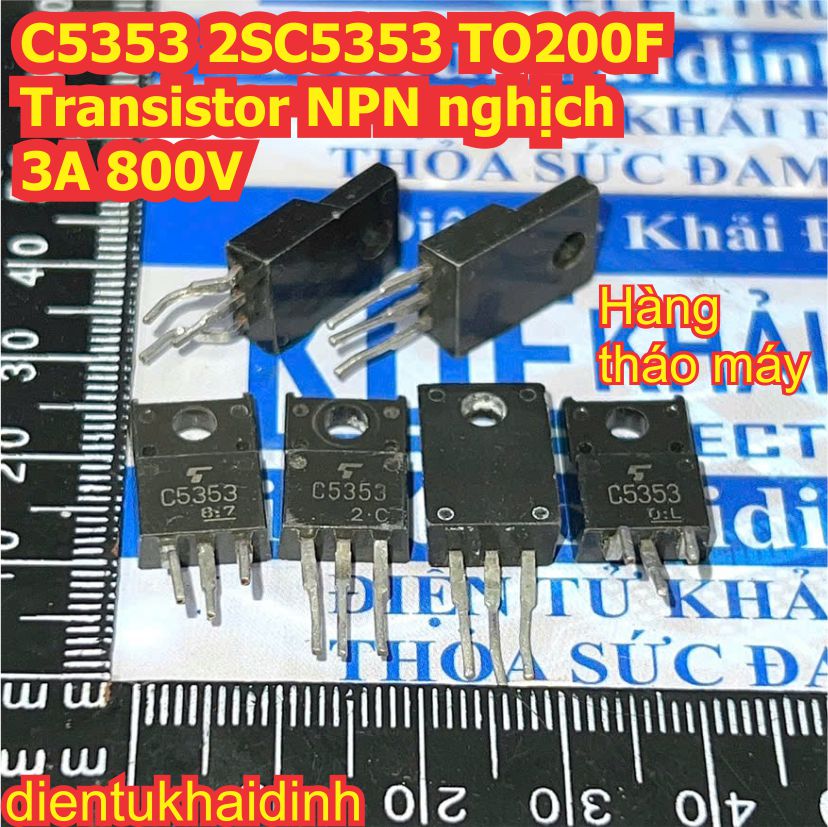 C5353 2SC5353 5353 TO-220F Transistor thuận NPN 3A 900V kde8500