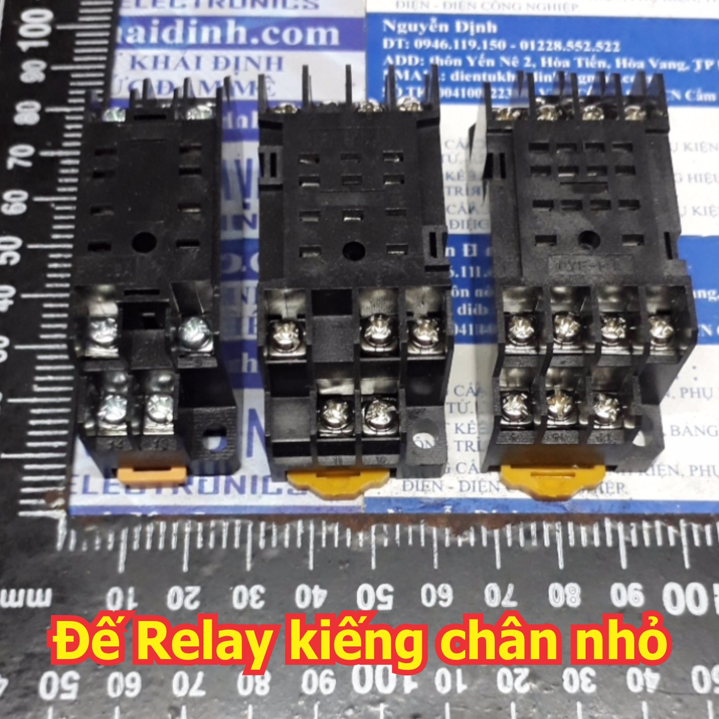 đế Relay Kiếng PYF08A HH52P MY2N-J JZX-22F/2Z loại 8 chân nhỏ kde5334