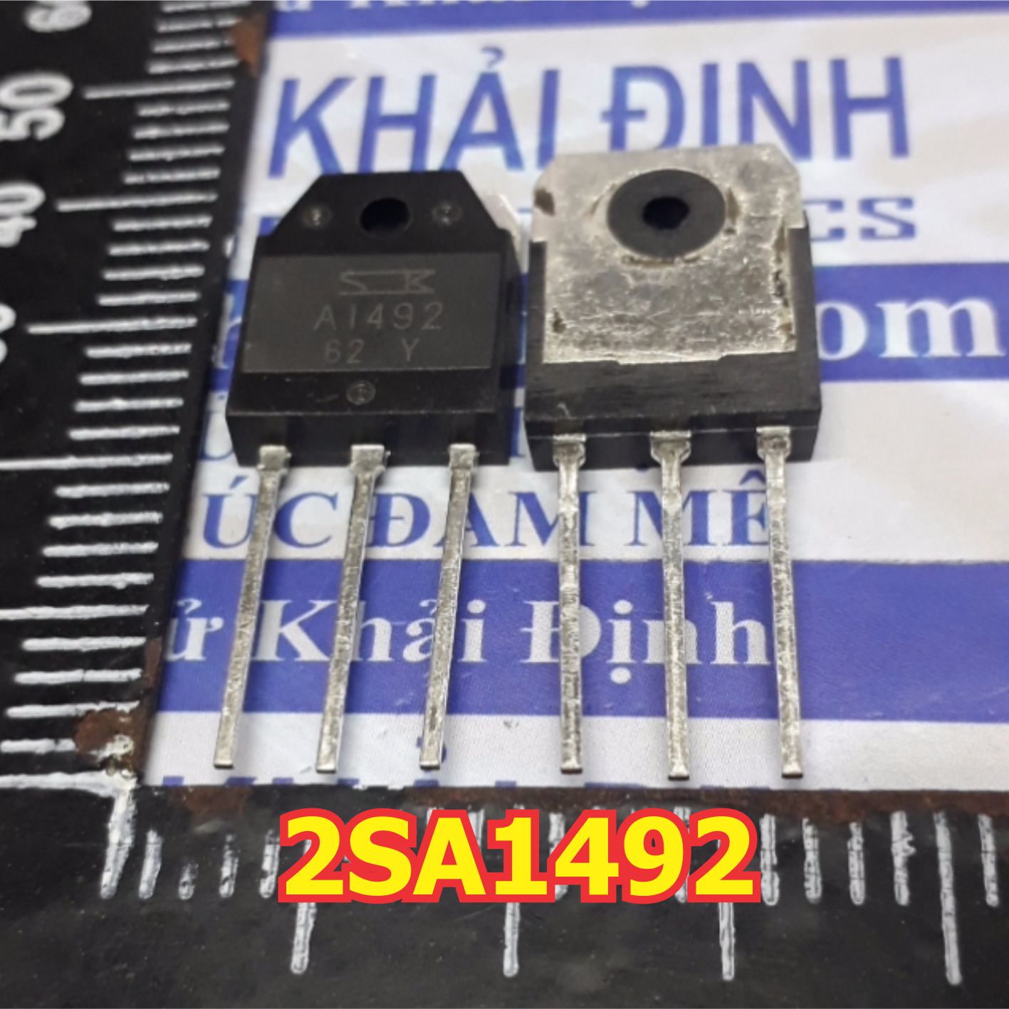 2SA1492 A1492 PNP transistor 180V 15A 130W TO-3P, transistor âm ly, cục đẩy... kde5347