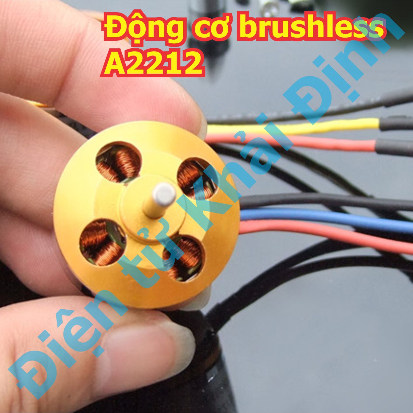 động cơ brushless, không chổi than máy bay UAV mô hình A2212 2450KV kde5479