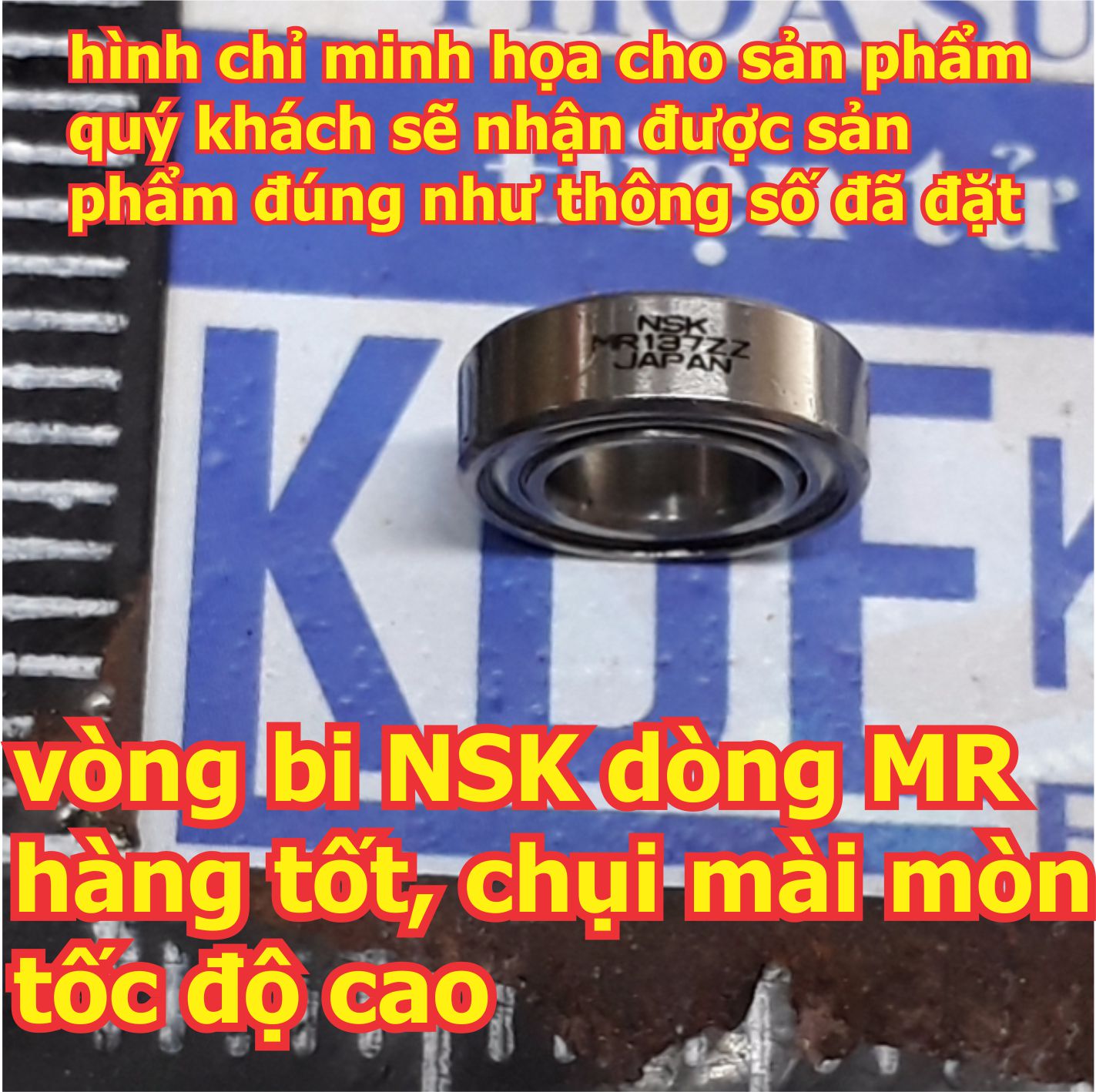 vòng bi, ổ bi, bạc dan NSK MR117 MR126 MR128 MR137 MR148 MR149 MR84 MR85 MR95 MR104 MR105 MR106 MR115 kde6201