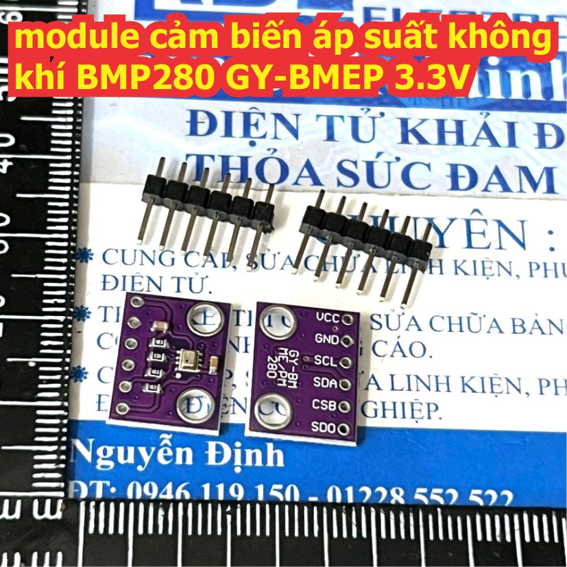 Module cảm biến áp suất không khí nhiệt độ BMP280 GY-BMEP 5V 3.3V kde6362