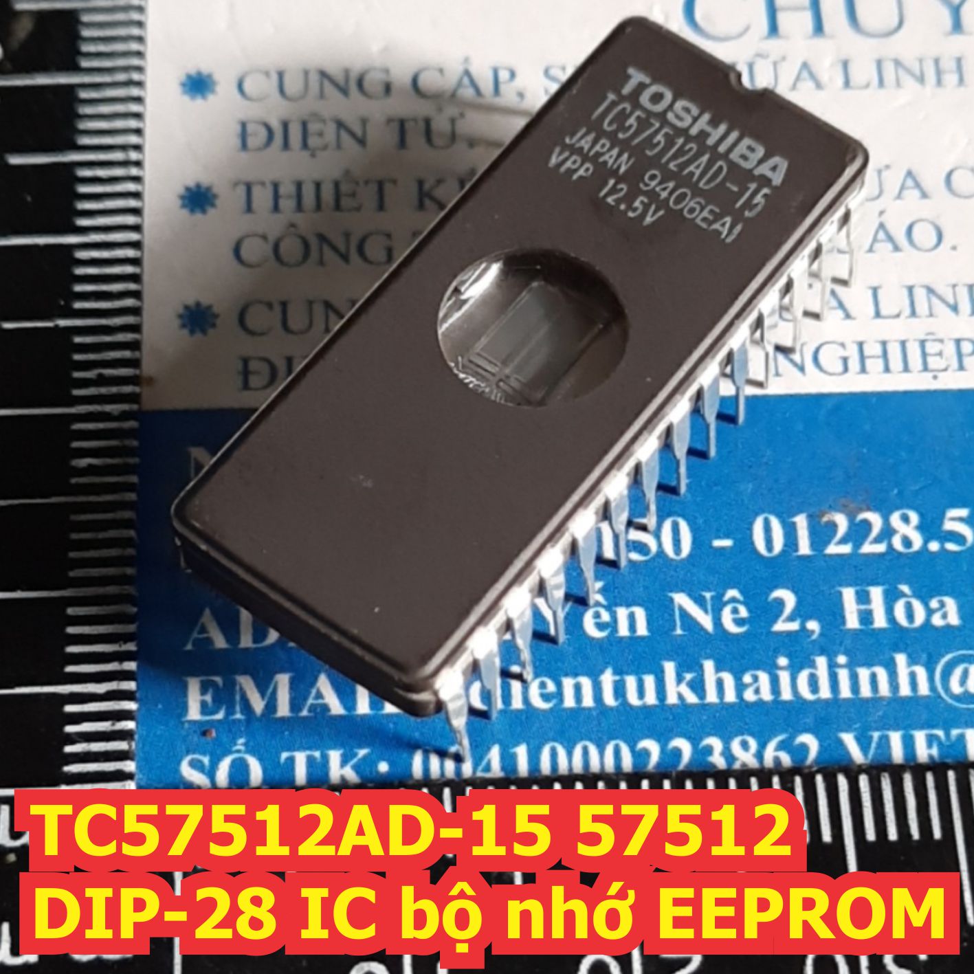 TC57512AD-15 57512 DIP-28 IC bộ nhớ EEPROM kde6602