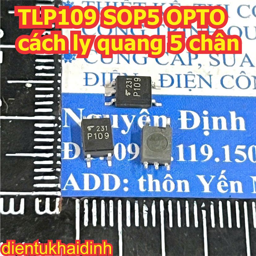 P109 P112A P155E P2361 P2366 TLP109 TLP112A TLP112 TLP155E TLP155 TLP2361 TLP2366 SOP5 OPTO cách ly quang 5 chân kde6869