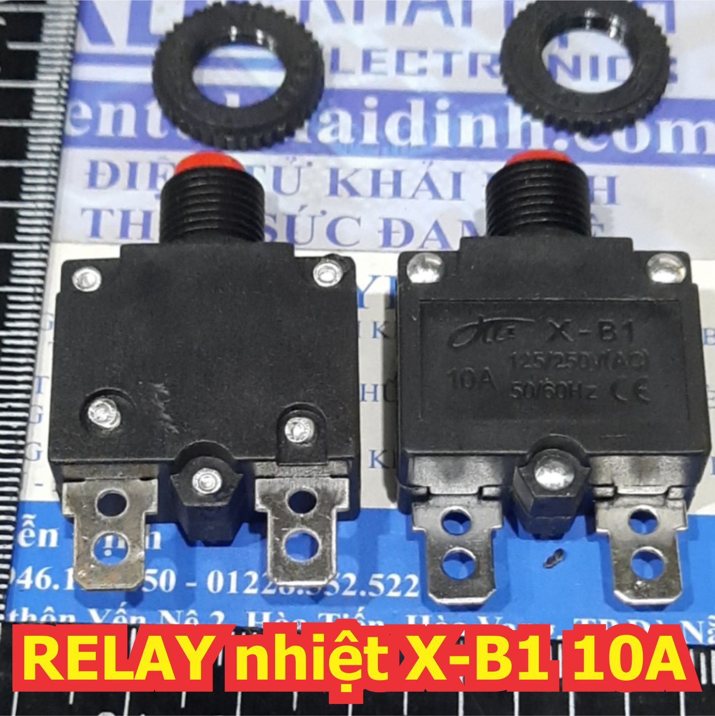 RELAY nhiệt Rơ le nhiệt bảo vệ thiết bị làm việc quá tải trong thời gian dài X-B1 10A 15A 20A kde6998