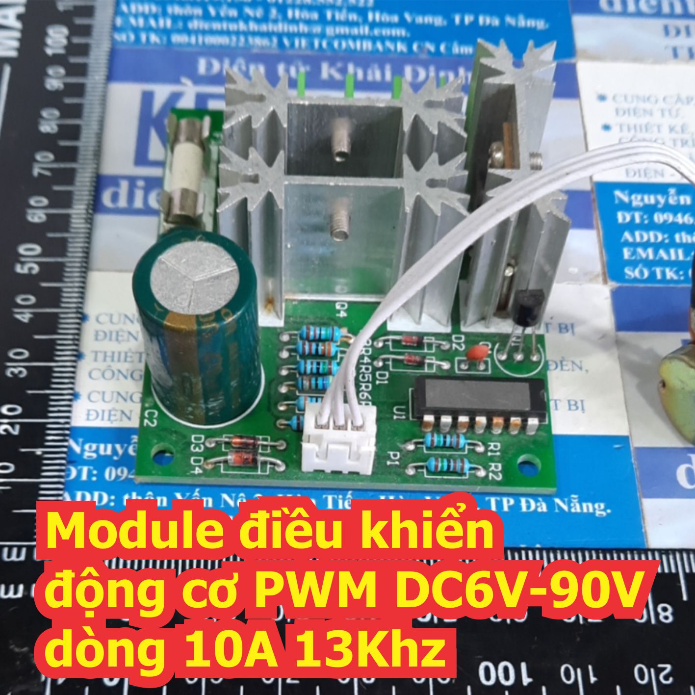 Module điều khiển động cơ PWM DC6V-90V dòng 10A 13Khz kde7327