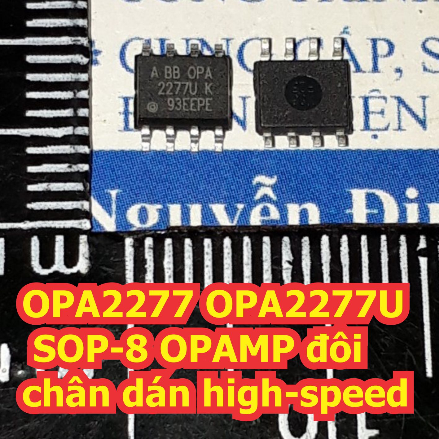 OPA2277 OPA2277U OPA2277UA OP2277PA 2277 SOP-8 / DIP-8 OPAMP đôi chân dán high-speed kde7404