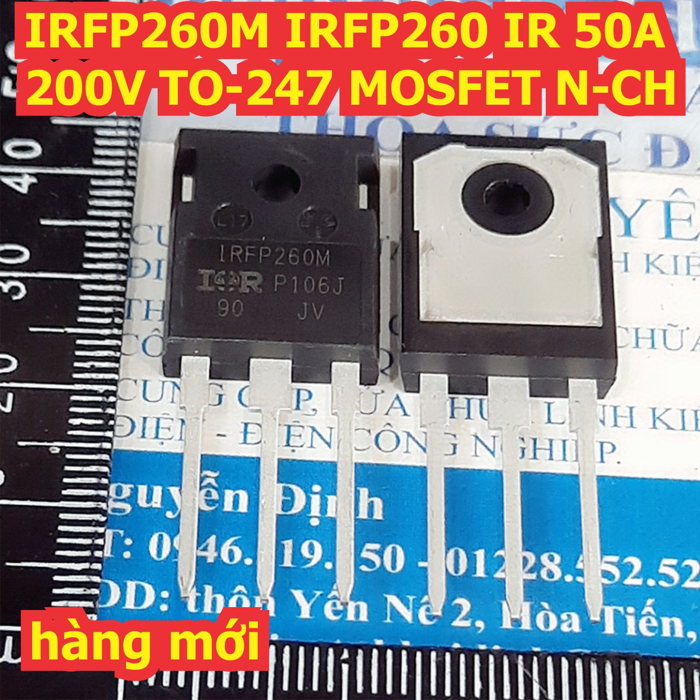 IRFP260N IRFP260M IRFP260 P260 IR 260 50A 200V TO-247 MOSFET N-CH kênh N kde5126