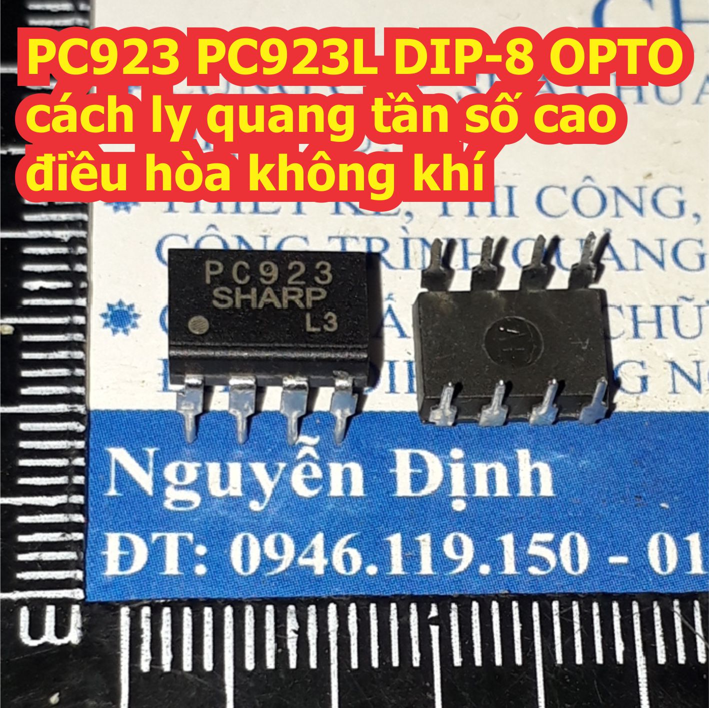 PC923 PC923L DIP-8 OPTO cách ly quang tần số cao điều hòa không khí kde7850