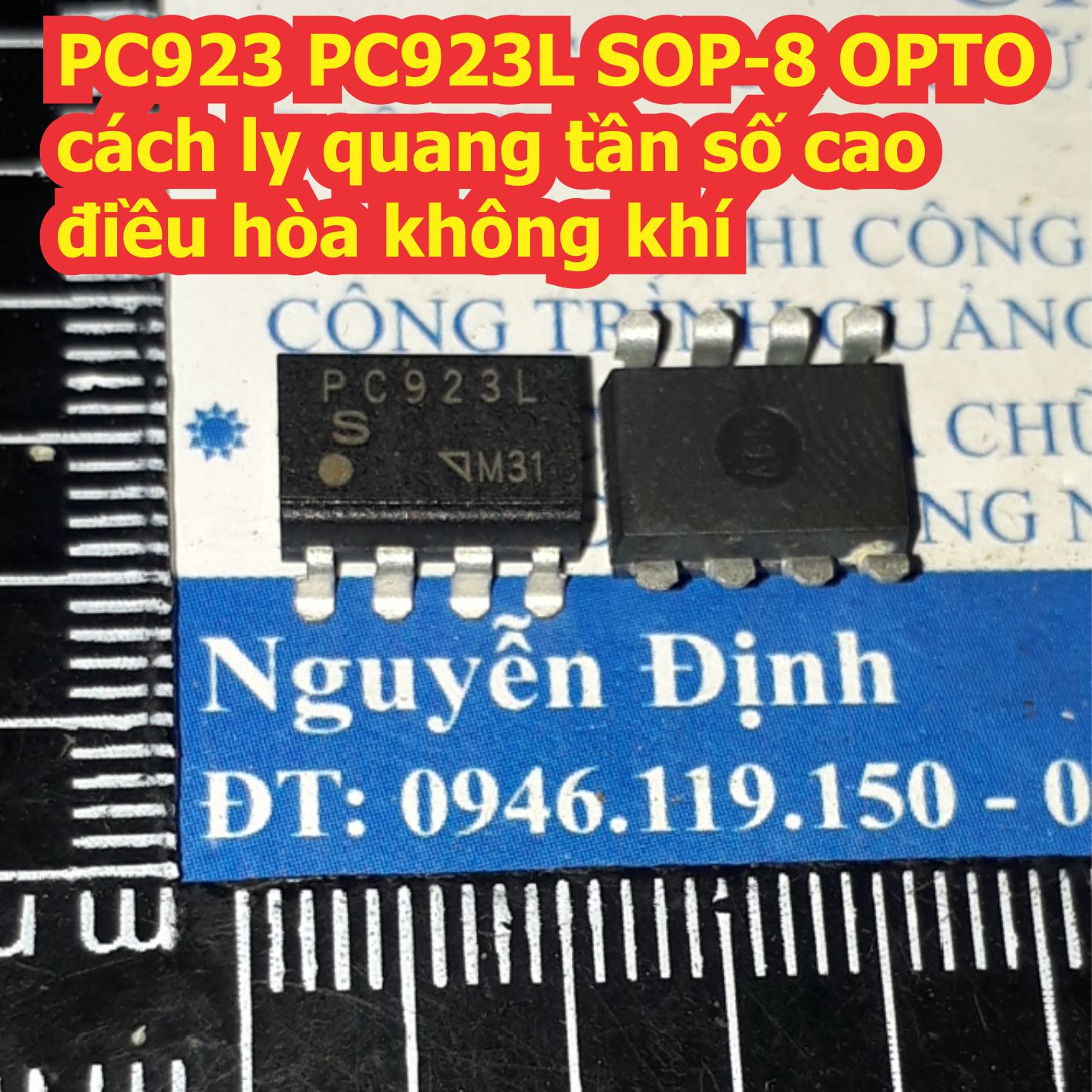 PC923 PC923L SOP-8 OPTO cách ly quang tần số cao điều hòa không khí kde7851