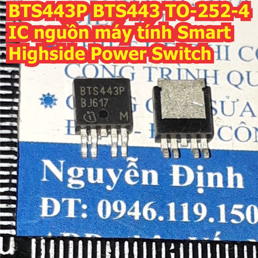 BTS443P BTS443 TO-252-4 IC nguồn máy tính Smart Highside Power Switch kde7866