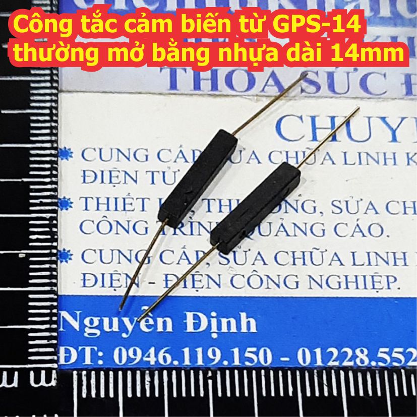Công tắc cảm biến từ GPS-14 thường mở bằng nhựa dài 14mm kde7891
