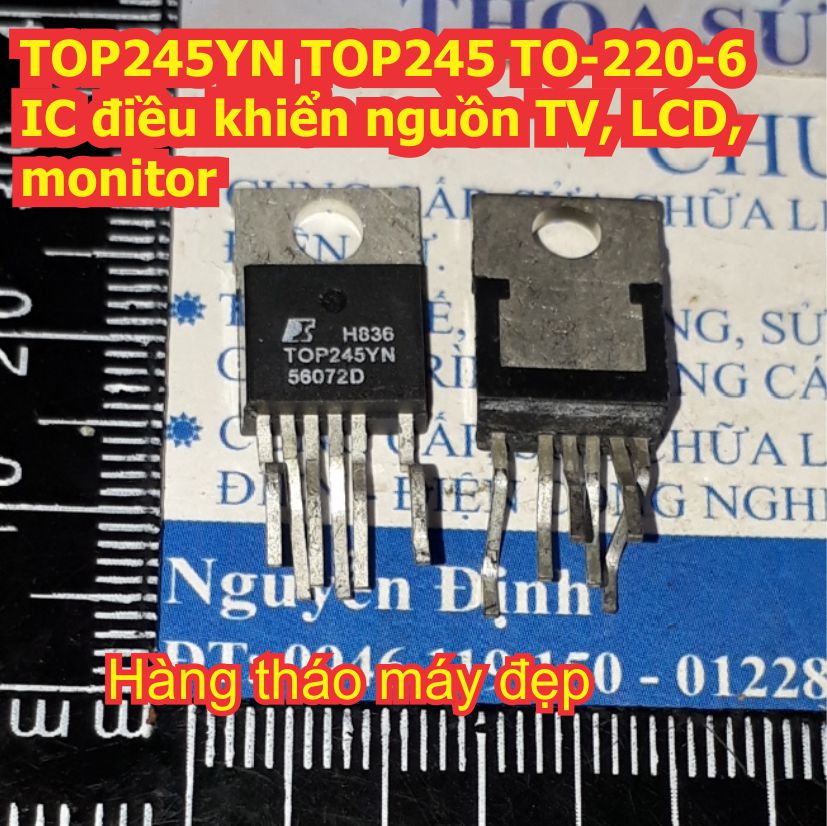 TOP245YN TOP245 TO-220-6 IC điều khiển nguồn TV, LCD, monitor… kde7988