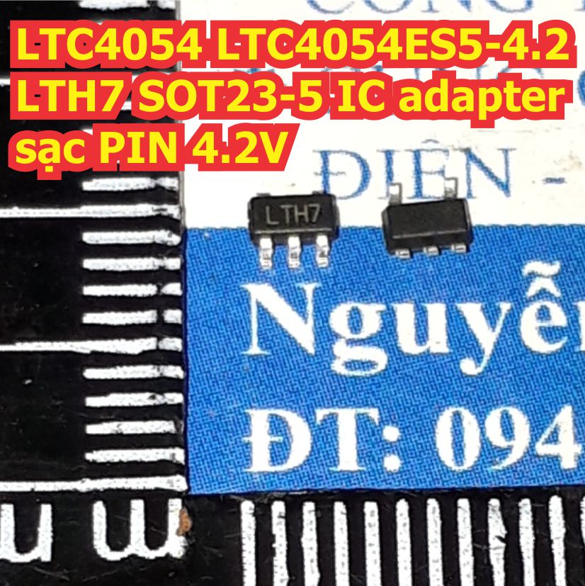 LTC4054 LTC4054ES5-4.2 LTH7 SOT23-5 IC adapter sạc PIN 4.2V kde8068