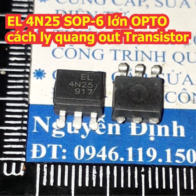 EL 4N25 SOP-6 lớn OPTO cách ly quang out Transistor kde8102