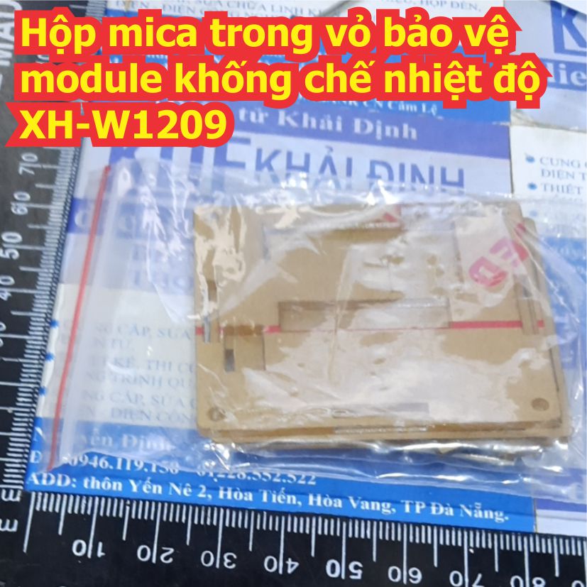 Hộp mica trong vỏ bảo vệ module khống chế nhiệt độ XH-W1209 kde8154