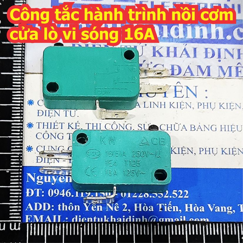 Công tắc hành trình nồi cơm cửa lò vi sóng 16A kde8175