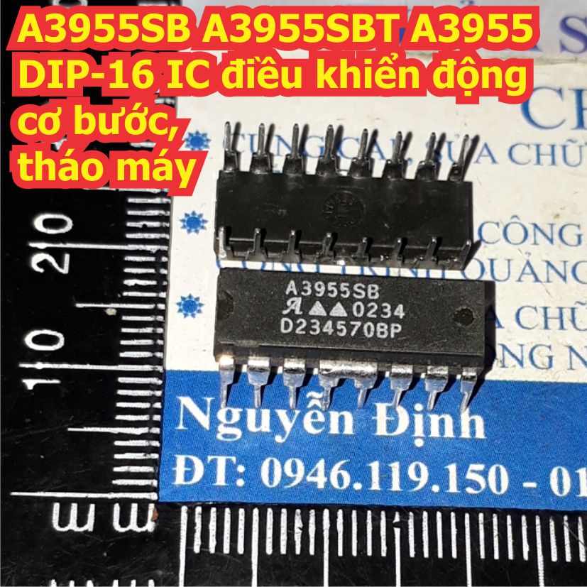 A3955SB A3955SBT A3955 DIP-16 IC điều khiển động cơ bước, tháo máy kde8188