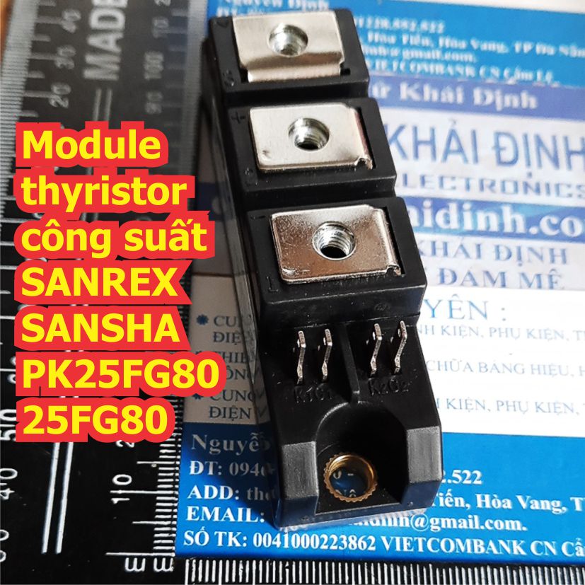 Module thyristor công suất SANREX SANSHA PK25FG80 25FG80 kde8231
