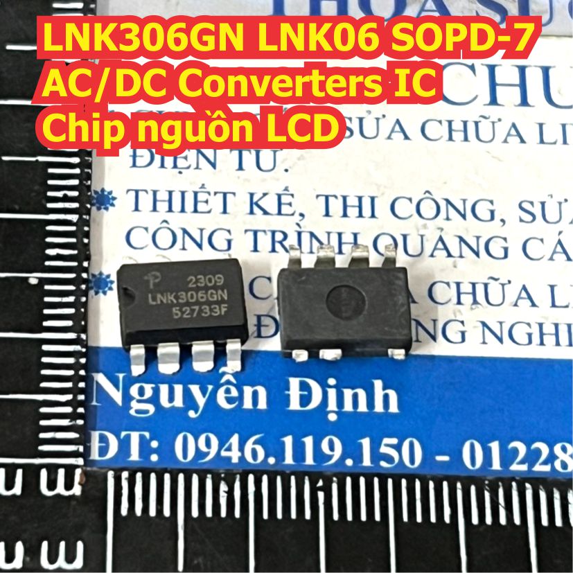 LNK306PN LNK06P LNK306DN LNK306 GN LNK306 DIP-7 SOP-7 SOPD-7 AC/DC Converters IC chip nguồn LCD kde9412