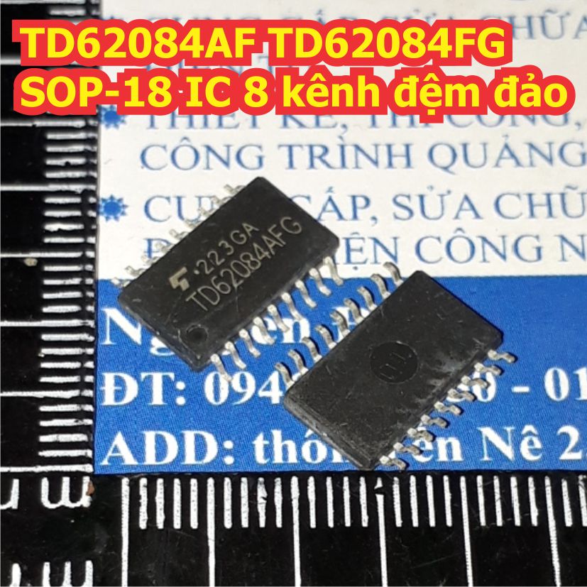 TD62084F TD62084AF TD62084FG SOP-18 IC 8 kênh đệm đảo kde8312