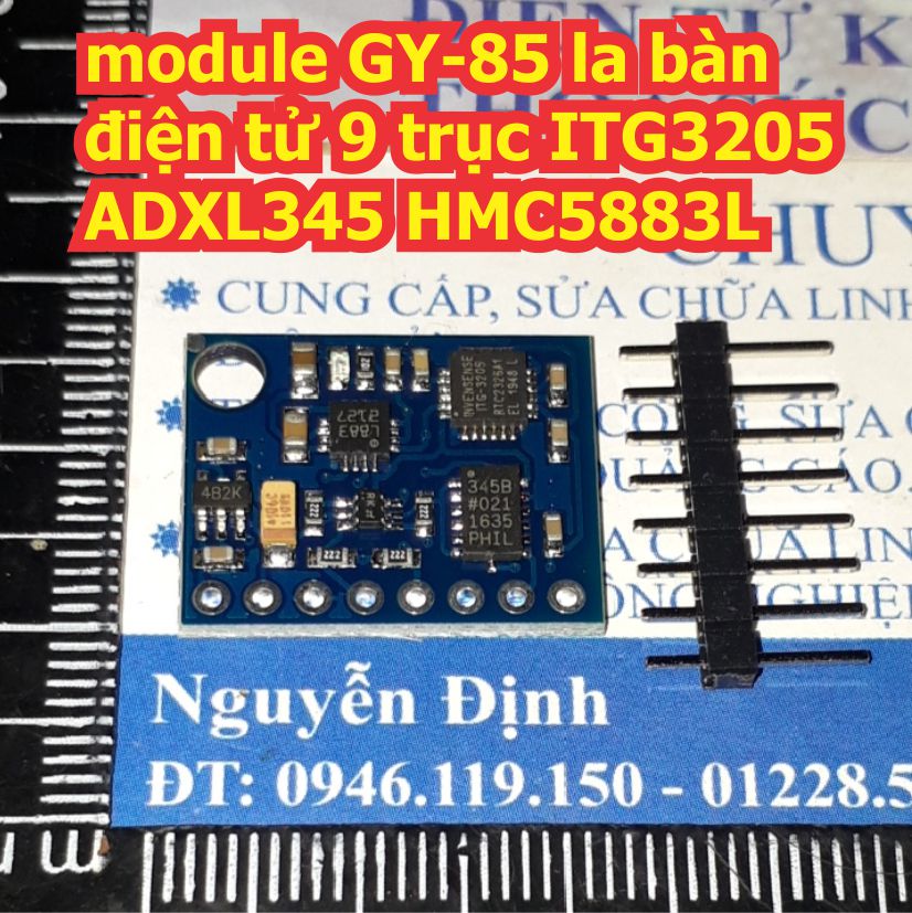 module GY-85 la bàn điện tử 9 trục ITG3205 ADXL345 HMC5883L kde8390