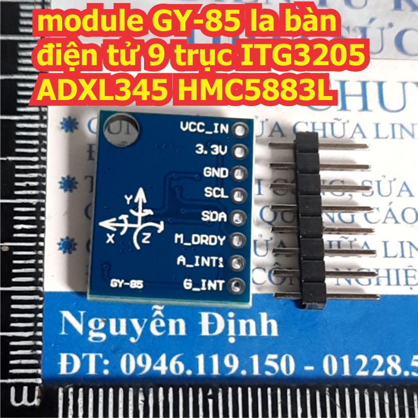 module GY-85 la bàn điện tử 9 trục ITG3205 ADXL345 HMC5883L kde8390