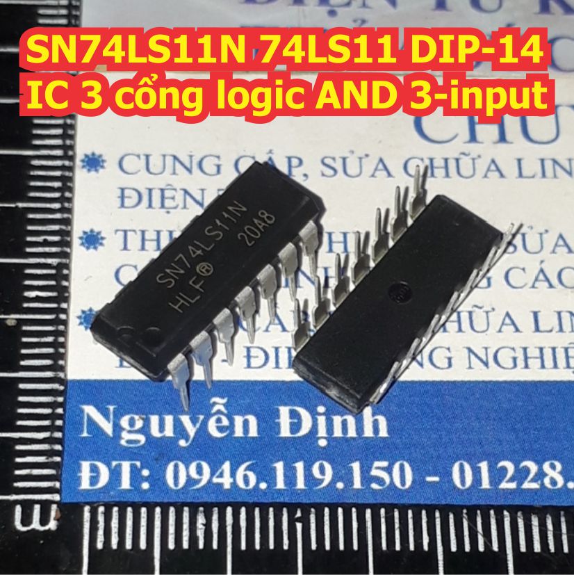 SN74LS11N 74LS11 DIP-14 IC 3 cổng logic AND 3-input kde8398